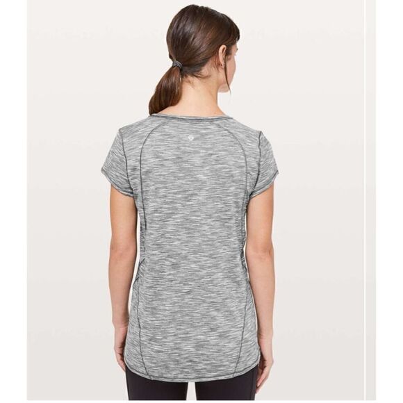 Lululemon Another Mile Short Sleeve
Tiger Space Dye Alpine White Size Small - Picture 1 of 8